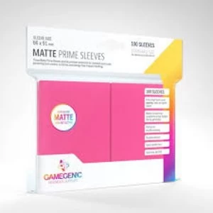 Gamegenic Matte Prime Pink - 100 Sleeves