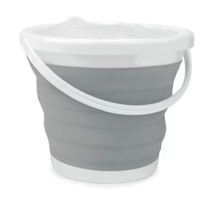 Beldray 10L Collapsible Bucket - Grey
