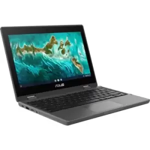 ASUS Chromebook Flip CR1 CR1100 N4500 29.5cm (11.6") Touch Screen HD Intel Celeron N 4GB LPDDR4x-SDRAM 64GB eMMC WiFi 6 (802.11ax) ChromeOS Grey