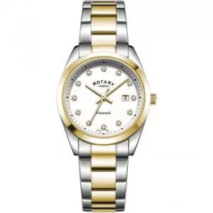 Ladies Rotary Diamond Set Watch
