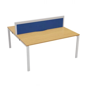 CB 2 Person Bench 1600 x 780 - White Top and White Legs