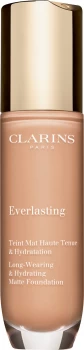 Clarins Everlasting Long-Wearing & Hydrating Matte Foundation 30ml 109C - Wheat