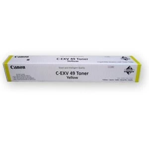 Canon CEXV49 Yellow Laser Toner Ink Cartridge