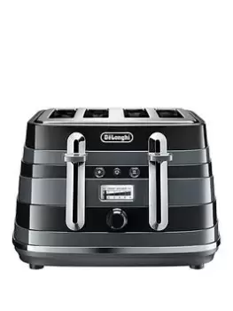 DeLonghi Avvolta Class CTAC4003 4 Slice Toaster