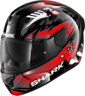 Shark D-Skwal 2 Penxa Helmet, black-red, Size S, black-red, Size S
