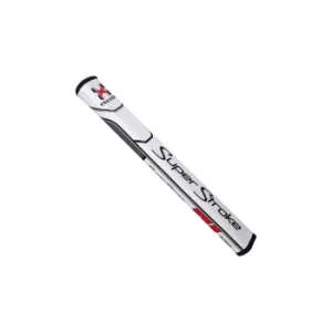 SuperStroke Traxion Flatso 2.0 Grip Wht/Red/Grey
