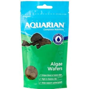 Aquarian Advanced Nutrition Algae Wafer Fish Food 85g - wilko