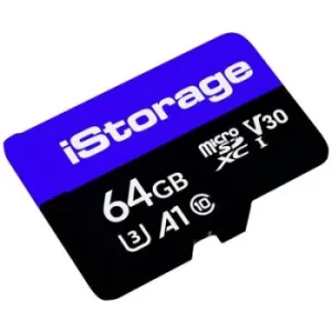 iStorage IS-MSD-1-64 microSD card 64GB