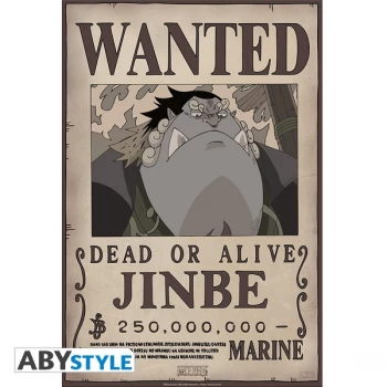 One Piece - Wanted Jinbe (52 x 35cm) Small Poster
