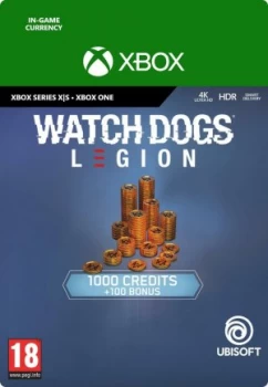 Watch Dogs Legion 1100 Credits Pack Xbox One Series X