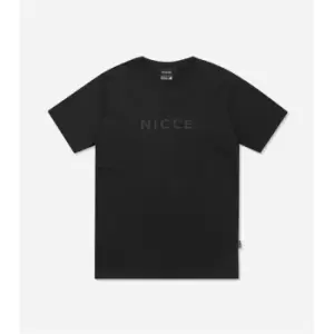 Nicce Compact T-Shirt Mens - Black