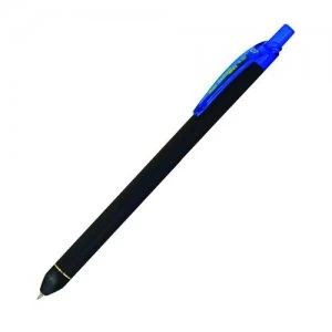 Pentel Energel Noir Retractable Pen 0.7mm Blue Pack of 12 BL437R1-C