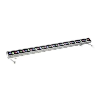 Leds-C4 Tron - Outdoor LED Wall Light Anodized 3160lm RGB IP65