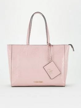 Calvin Klein Must Em Shopper Medium - Pink