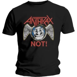 Anthrax - Not Wings Unisex Medium T-Shirt - Black