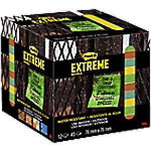Post-it Extreme Notes 76 x 76mm Orange,Yellow, Green 12 Pieces of 45 Sheets