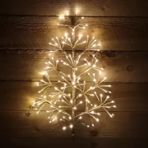 60cm LED Twinkling Starburst Tree Christmas Lights Display Outdoor Decorations