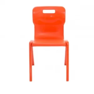 TC Office Titan One Piece Chair Size 6, Orange