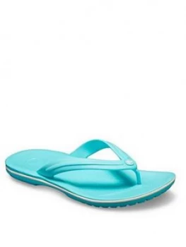 Crocs Crocband Flip Uni Flip Flops - Blue, Size 7, Women