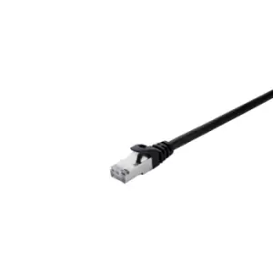 V7 7MN445 networking cable Black 0.5 m Cat7 S/FTP (S-STP)