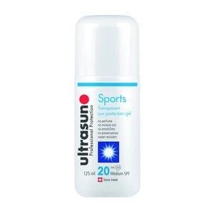 Ultrasun Sports Transparent Sun Protection Gel SPF20 125ml