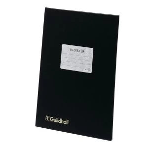 Guildhall Attendance Register 24 Openings 298x203mm Black