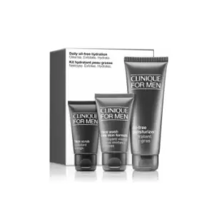 Clinique Daily Oil-Free Hydration Skincare Set for Men - None