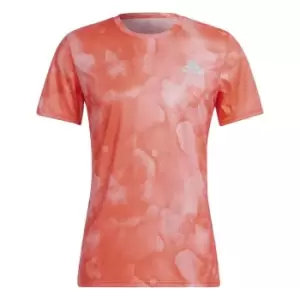 adidas adidas Print T Shirt Mens - Pink