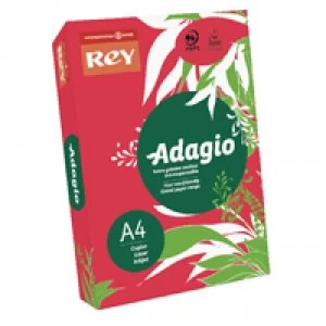 Adagio Intense Red A4 Coloured Card 160gsm Pack of 250 201.1226