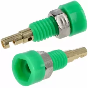 Truconnect - 170589 2mm Insulated Test Socket Gold Plated Green