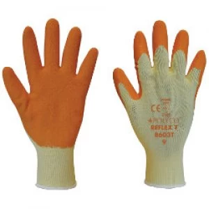 Polyco Gloves Latex Size 7 Orange