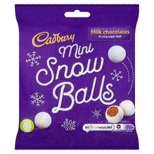 Cadbury Mini Snowballs 80g - wilko