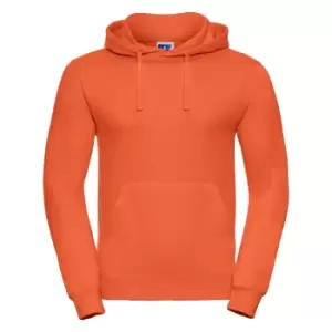 Russell Colour Mens Hooded Sweatshirt / Hoodie (M) (Orange)