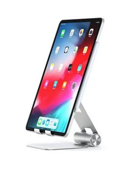 Satechi R1 Adjustable Notebook & Tablet Travel Stand Silver