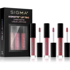 Sigma Beauty Kismatte Lipstick Set
