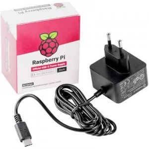 Raspberry Pi Mains PSU (fixed voltage) Compatible with: Raspberry Pi Max. output current 3000 mA 1 x USB-C plug