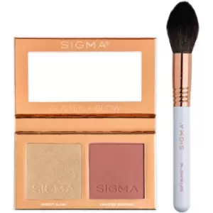 Sigma Beauty Glisten + Glow Cheek Duo Blush with Illuminator with Brush 128,2 g