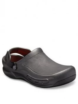Crocs Bistro Pro Literi Clog Flat Shoe - Black