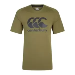 Canterbury Large Logo T-Shirt Mens - Green