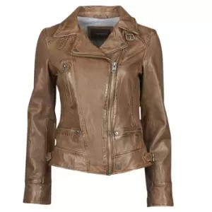 Oakwood VIDEO womens Leather jacket in Brown - Sizes XXL,S,M,L,XL,XS,3XL