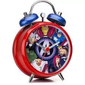 Childrens Character Marvel Avengers Mini Twinbell Red Alarm Watch MAR20