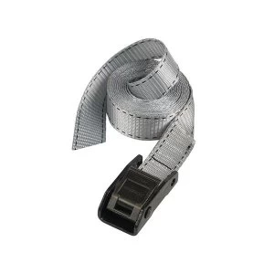 Master Lock Lashing Strap with Metal Buckle, Coloured 2.5m 150kg (Single)