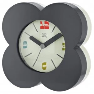 Orla Kiely Alarm Clock - Blue & Cream