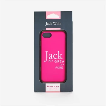 Jack Wills Bwade iPhone 6/6S/7/8 Case - Magenta