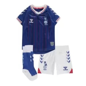 Hummel Oldham Athletic Home Kit 2021 2022 Childrens - Blue