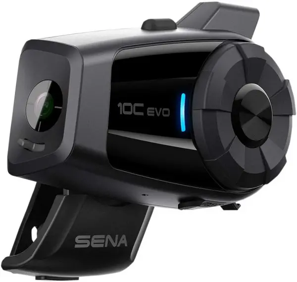 Sena 10C Evo Camera Bluetooth Communication System Single Pack, black, black, Size One Size