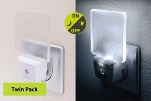 10 PACK - LED Auto Sensor LED Night Light - Twin Pack