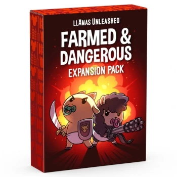 Llamas Unleashed - Farmed & Dangerous Expansion Card Game