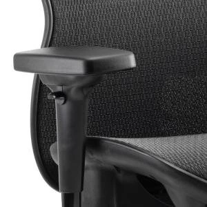 Adroit Stealth Shadow Ergo Posture Chair With Arms With Headrest Mesh