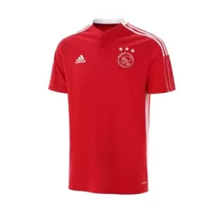 2021-2022 Ajax Polo Shirt (Red)